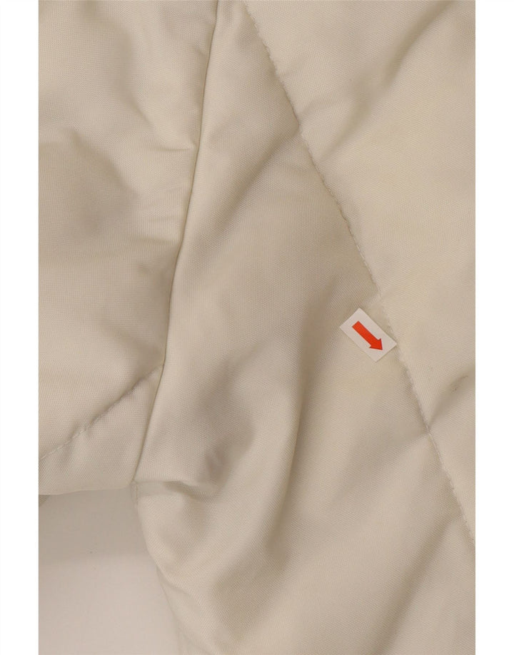 Refrigiwear Womens Cruzcampo Polstret Frakke UK 14 Medium Off White Colourblock