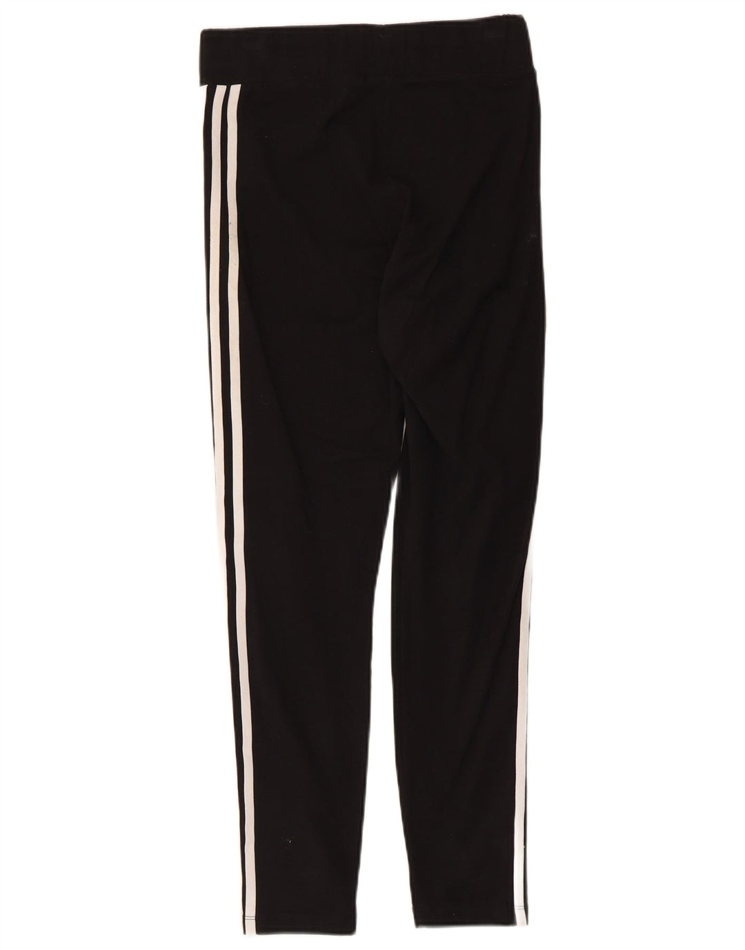 Adidas Dame Leggings UK 12 Medium Sort Bomuld