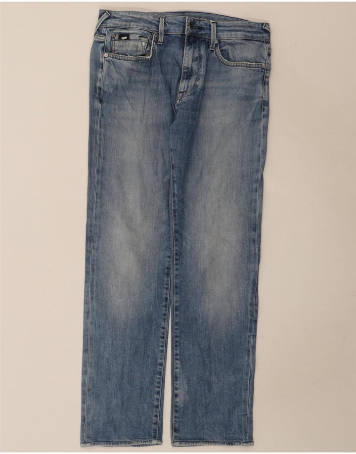G-Star Straight Jeans til mænd W32 L30 Blå