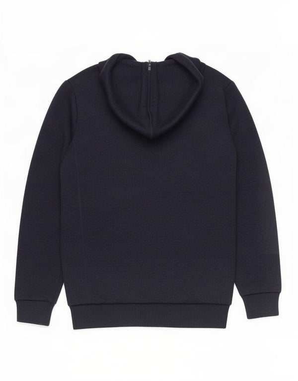 Mountain Warehouse Herre Sherpa Zip Hættetrøje Sweater Small Navy Blue Flecked