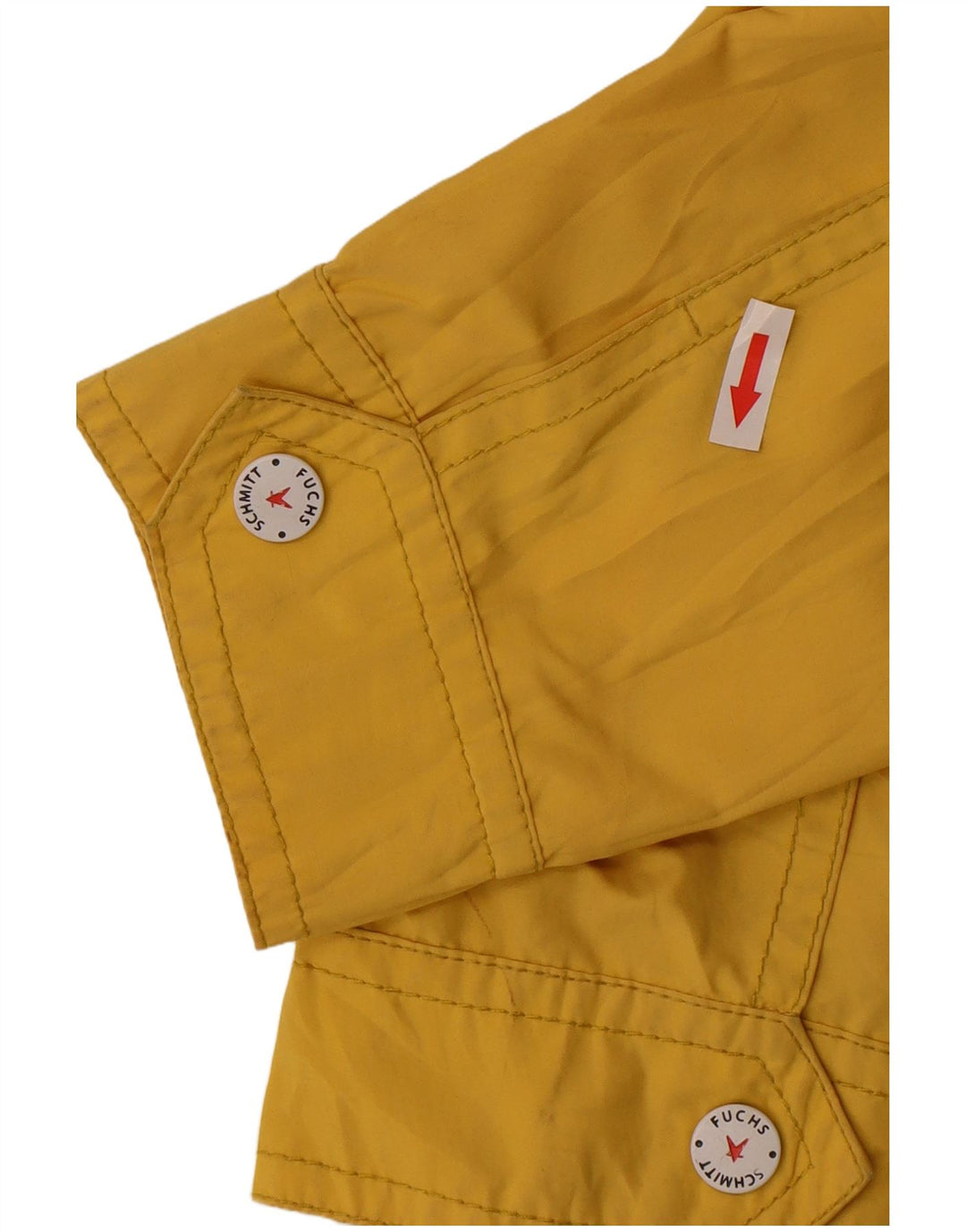 FUCHS & SCHMITT Utility-jakke til kvinder UK 16 Stor gul bomuld