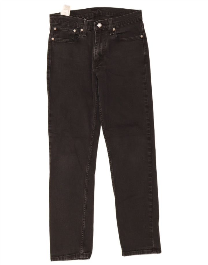 Levi's Herre 511 Slim Jeans W31 L32 Sort Bomuld
