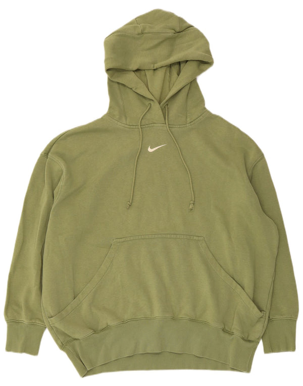 Nike Womens UK 14 Medium Green Cotton