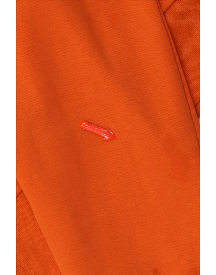 Polo Ralph Lauren Dame Oversized Sweatshirt Jumper UK 14 Medium Orange