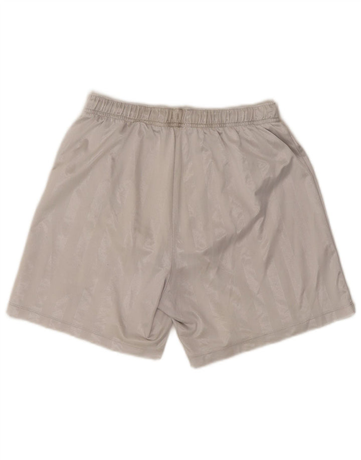 Nike Herre Dri Fit sportsshorts Medium hvid stribet polyester