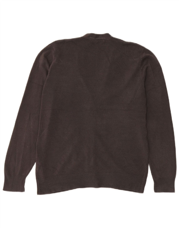 Marks & Spencer Herre cardigan sweater Medium Grå Akryl