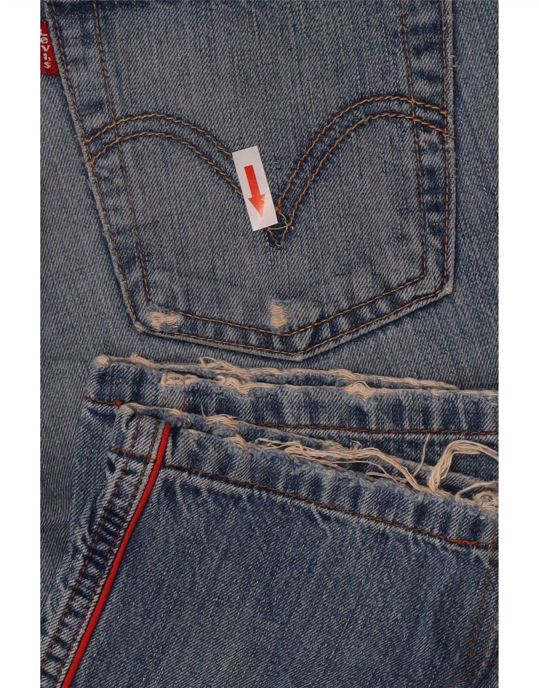 Levi's Dame Slim Jeans W30 L32 Blå Bomuld