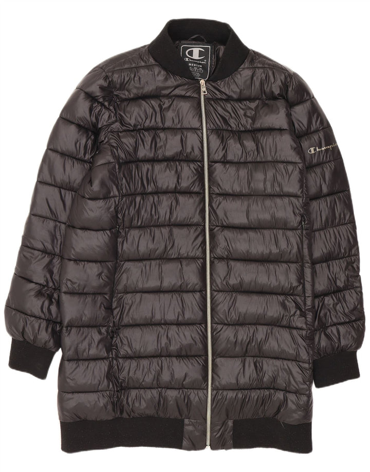 Champion Herre Polstret Frakke UK 38 Medium Sort Polyamid