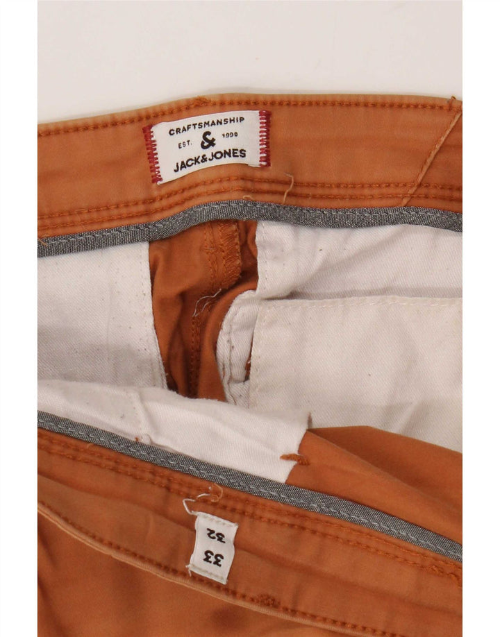 Jack & Jones Herre Marco Slim Chino Bukser W33 L32 Orange
