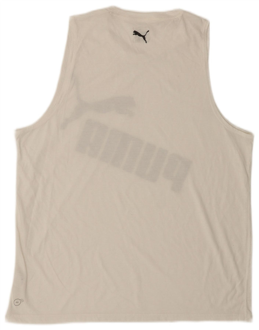 PUMA Herre grafisk vest Top XL Hvid