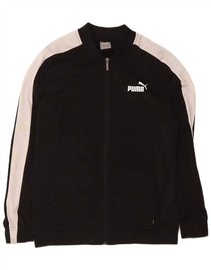 Puma Træningsdragt til mænd Topjakke Medium Sort Colourblock Polyester