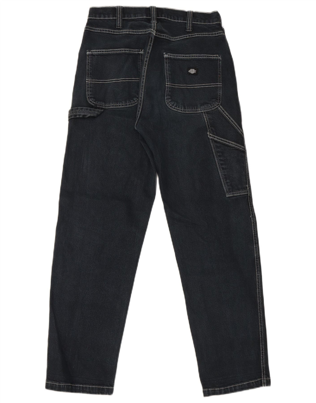 Dickies Herre Cargo Slim Jeans W26 L28 Sort Bomuld
