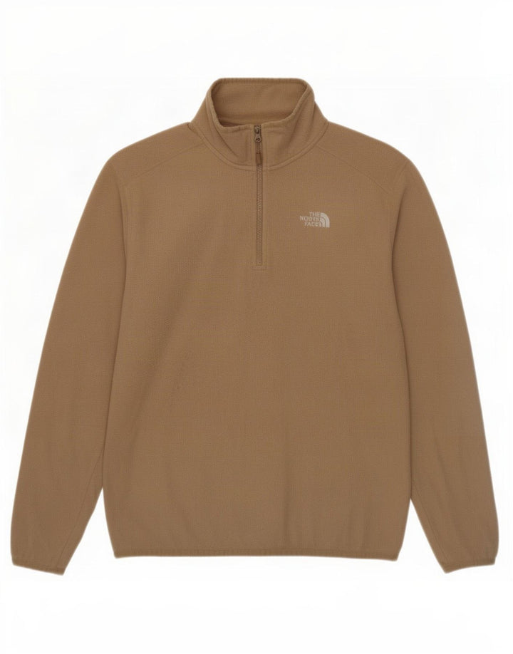The North Face Herre lynlåshals Fleece Jumper Medium Beige Polyester