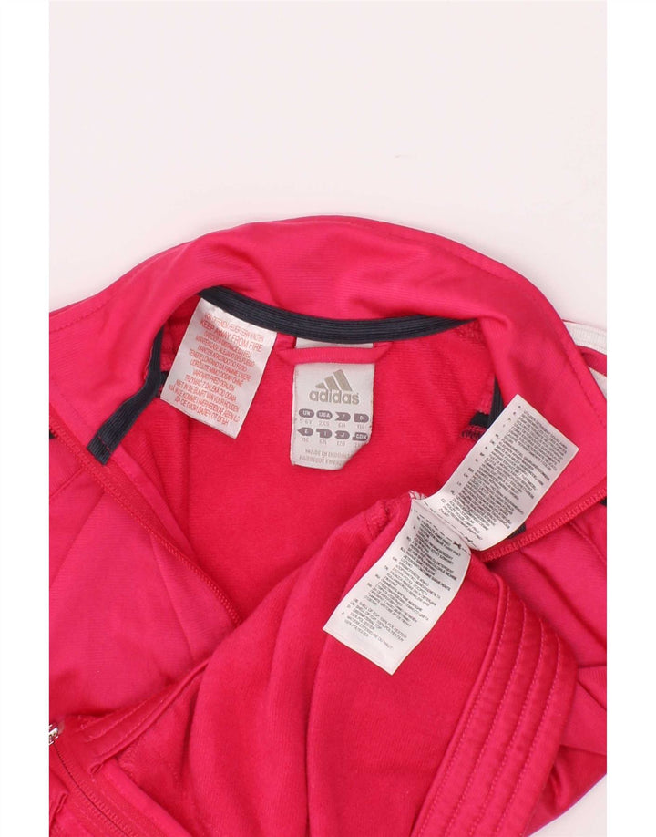 Adidas Pige Træningsdragt Topjakke 5-6 År Pink Polyester