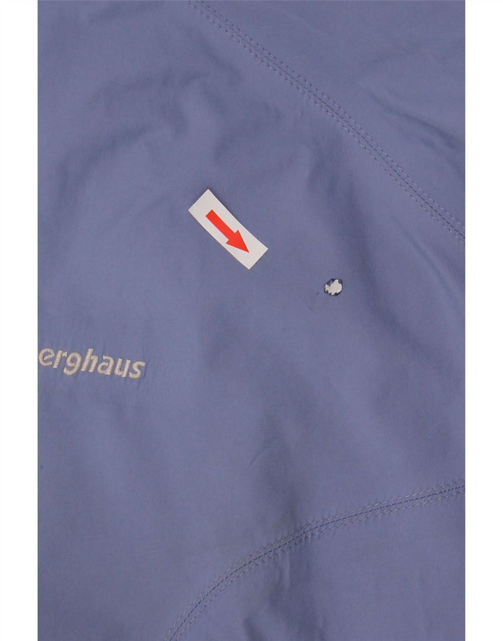 Berghaus Regnjakke med hætte til kvinder UK 18 XL Blå
