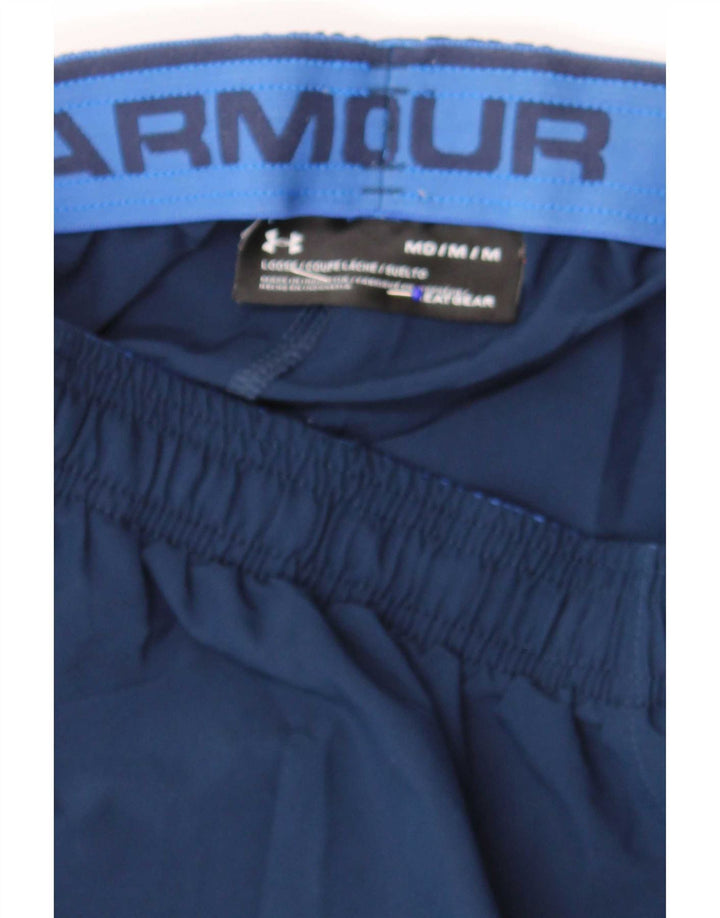 Under Armour Herre Grafisk Loose Fit Sportsshorts Medium Navy Blue
