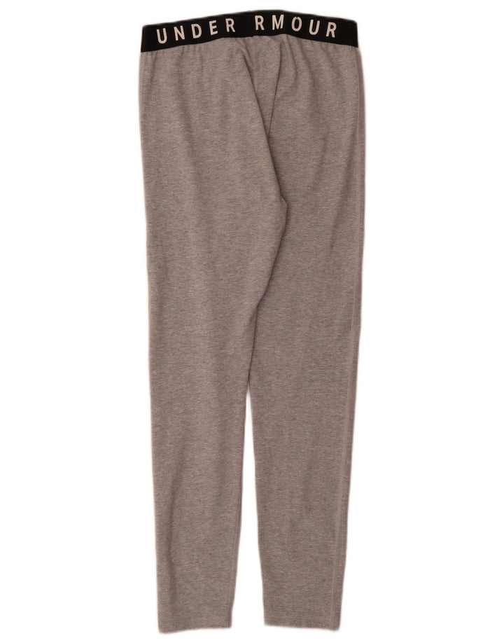 Under Armour Grafiske Leggings til kvinder UK 14 Medium Grå Flecked