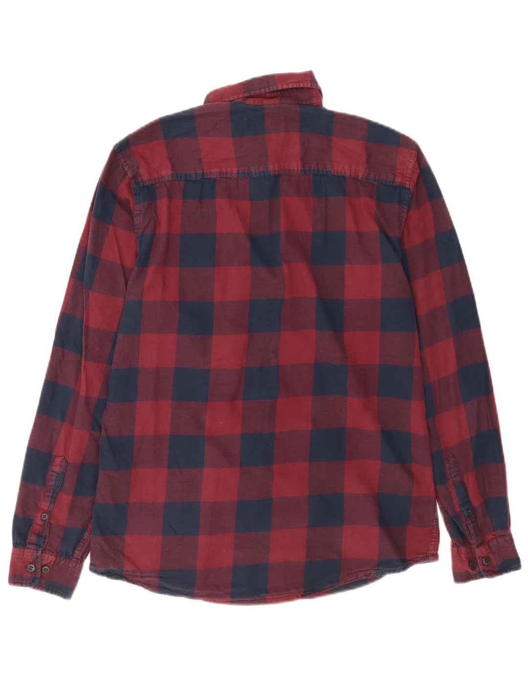 Jack & Jones Herre Flanelskjorte Medium Burgundy Gingham Cotton