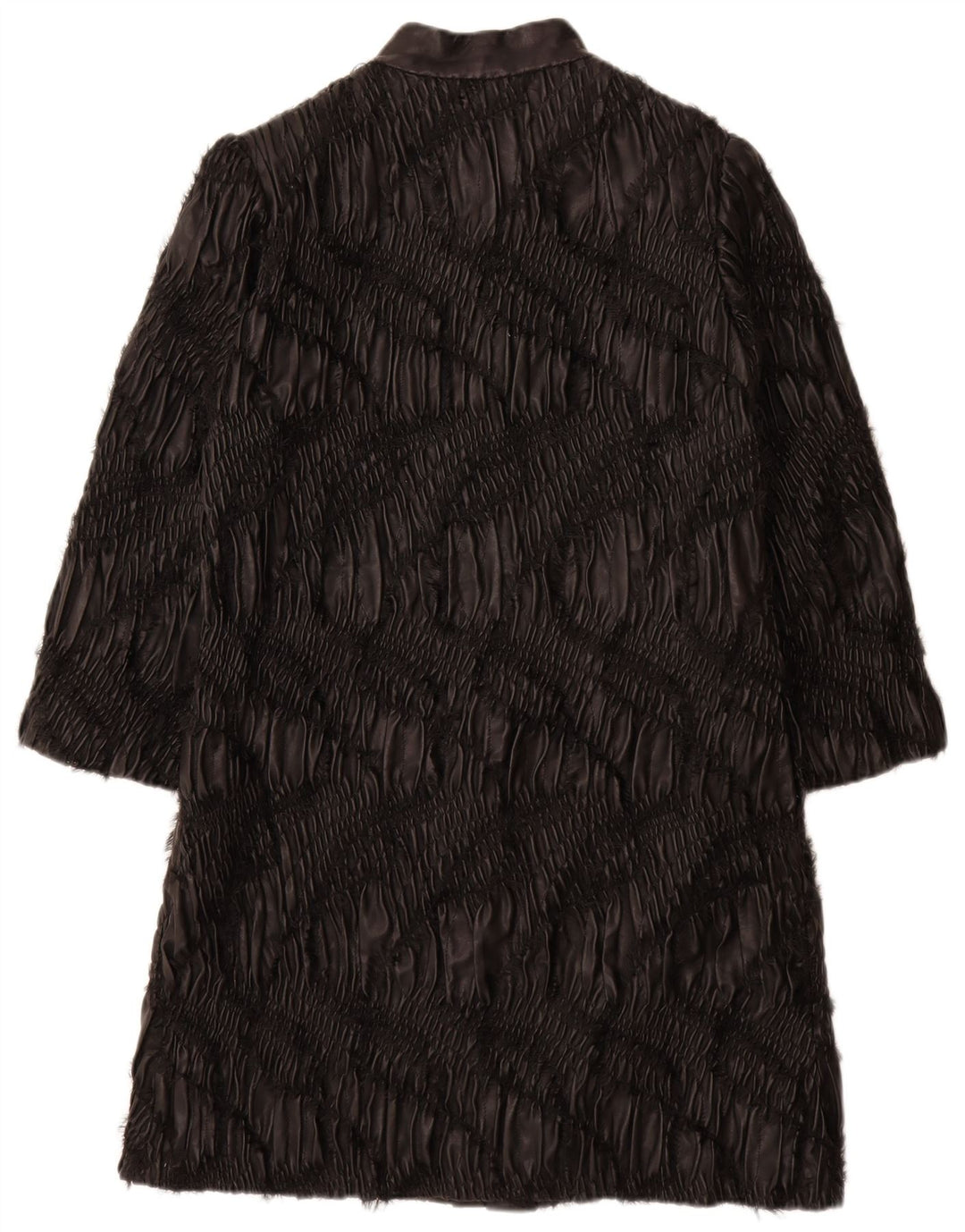 Carnet Dame Læderfrakke UK 8 Lille Sort