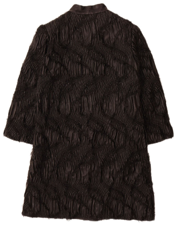 Carnet Dame Læderfrakke UK 8 Lille Sort