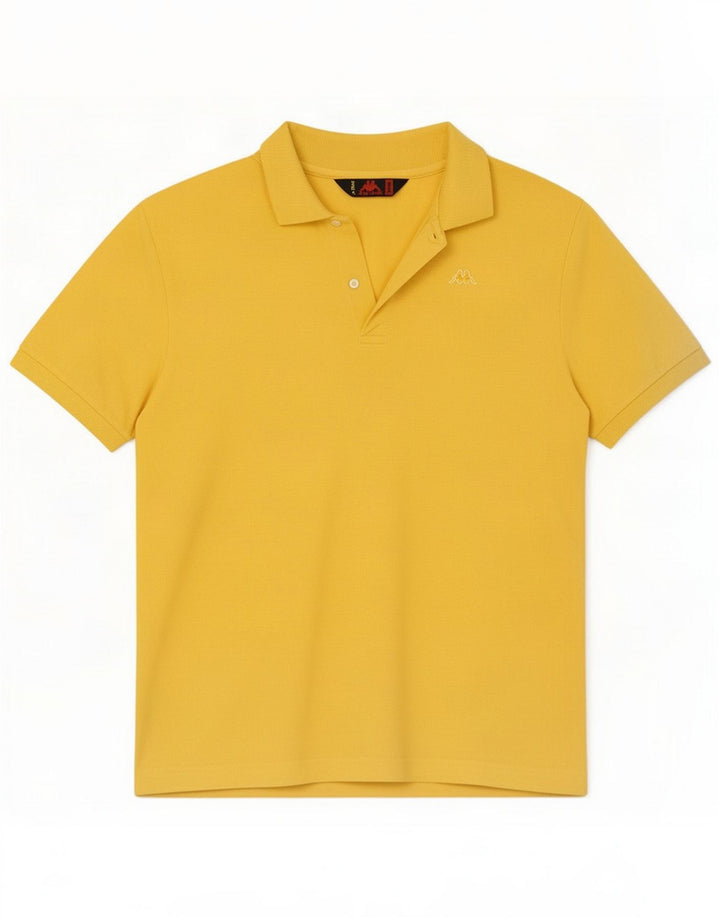 Kappa Herre poloshirt Medium Gul Bomuld