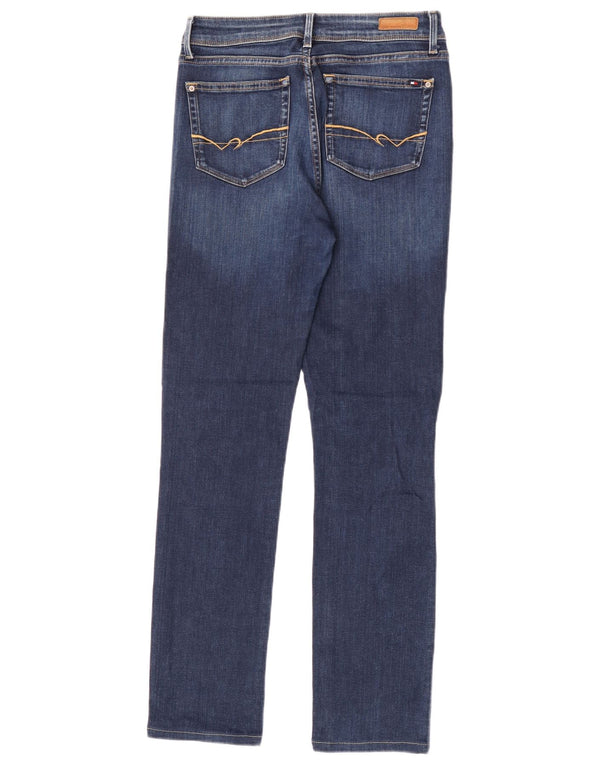 Tommy Hilfiger Dame Paris Classic Fit Straight Jeans W28 L30 Blå Bomuld