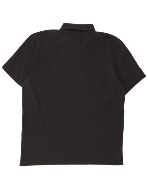 Champion herre poloshirt 2XL sort bomuld
