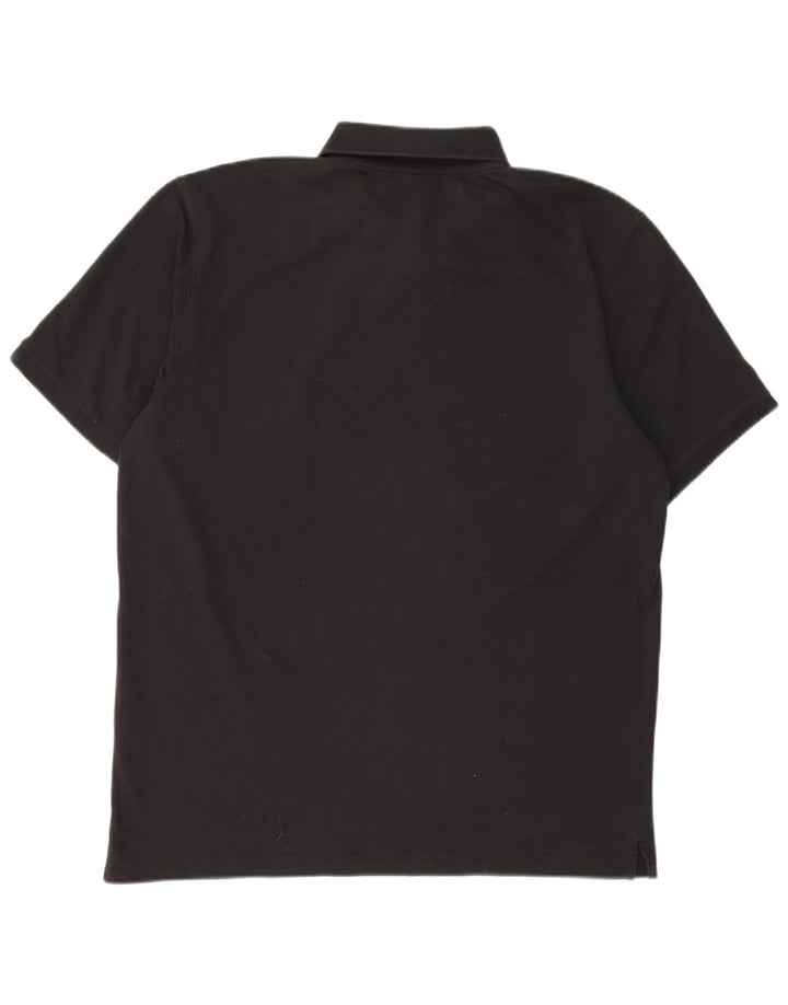 Champion herre poloshirt 2XL sort bomuld