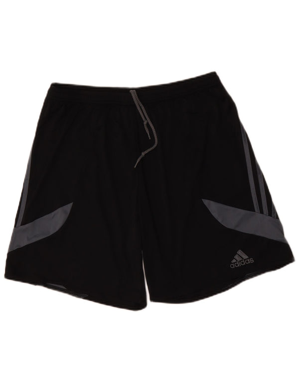 Adidas Herre Climalite Sportshorts Large Black Colourblock Polyester