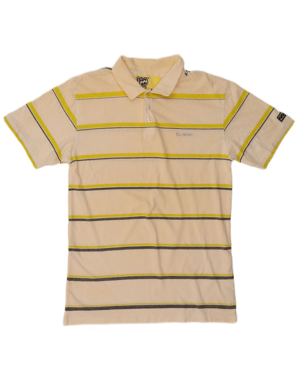 BILLABONG Poloshirt til mænd Medium Beige Stribet Bomuld