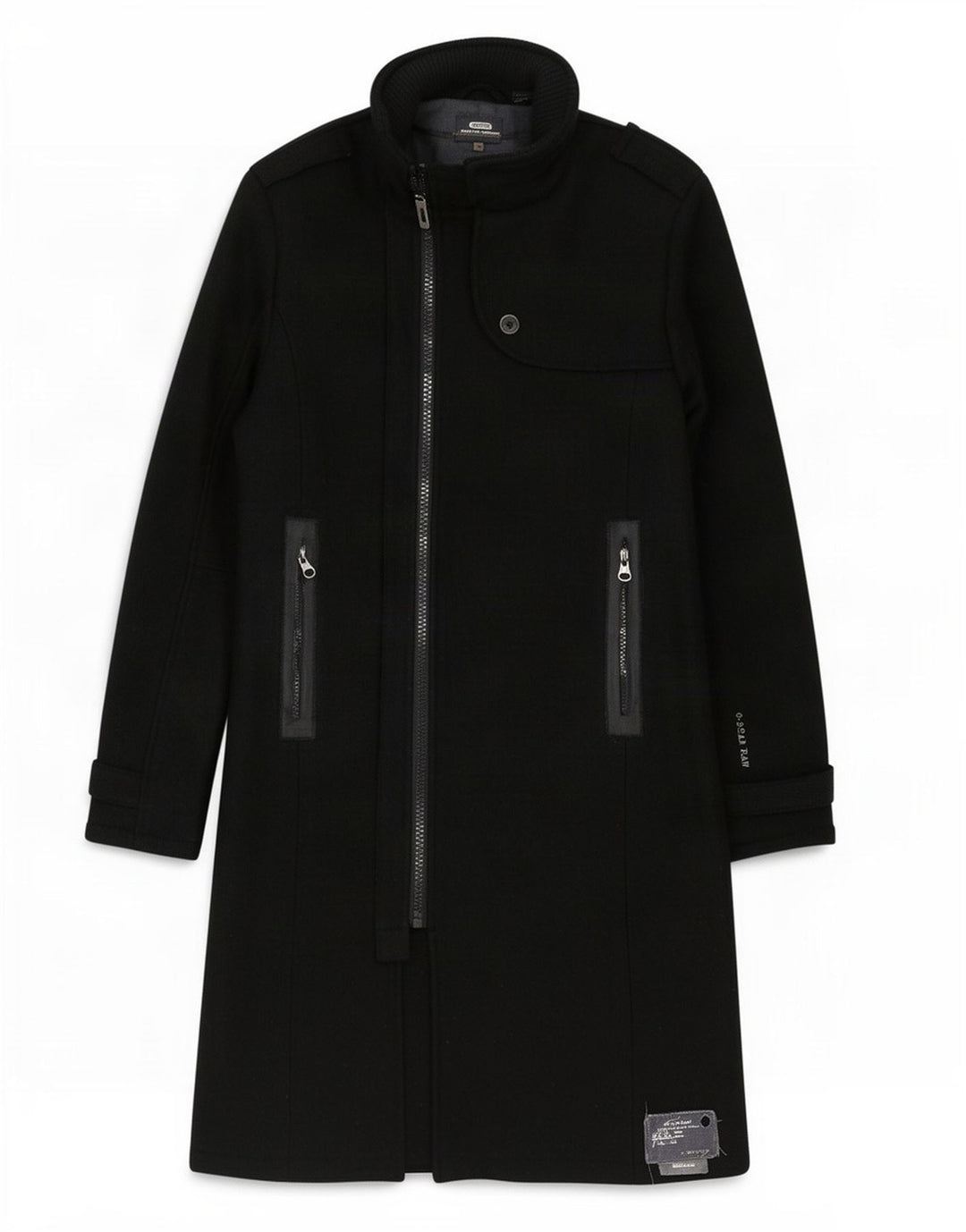 G-Star Dame Overfrakke UK 14 Medium Sort Uld
