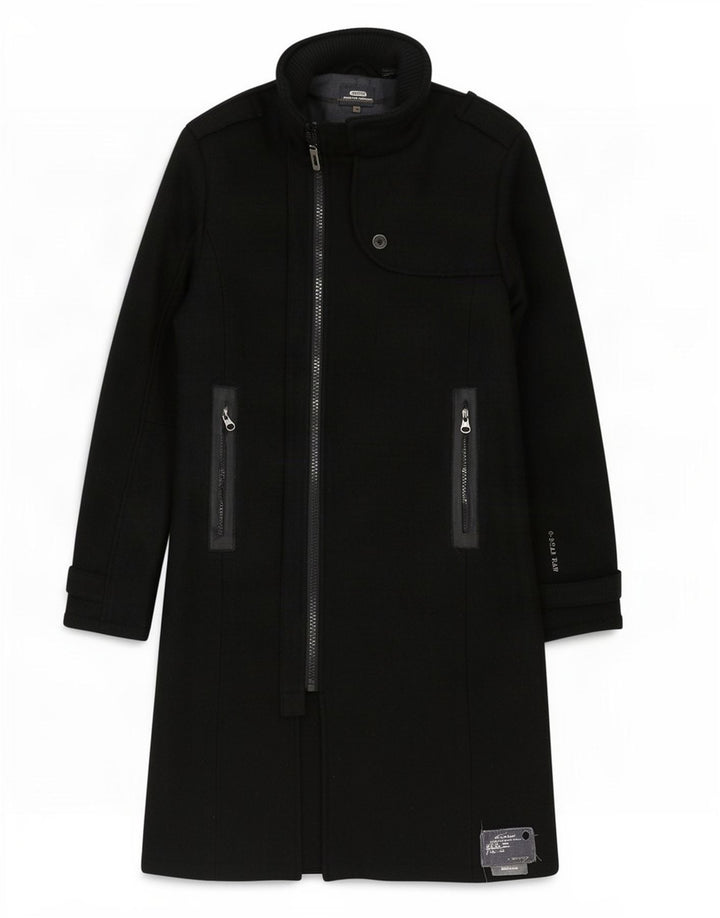 G-Star Dame Overfrakke UK 14 Medium Sort Uld