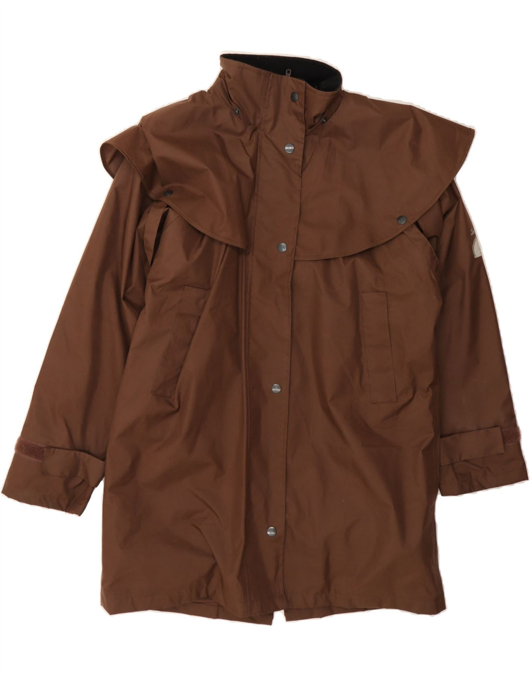 JACK MURPHY Womens Windbreaker Coat UK 10 Small  Brown Polyester Vintage Jack Murphy and Second-Hand Jack Murphy from Messina Hembry 