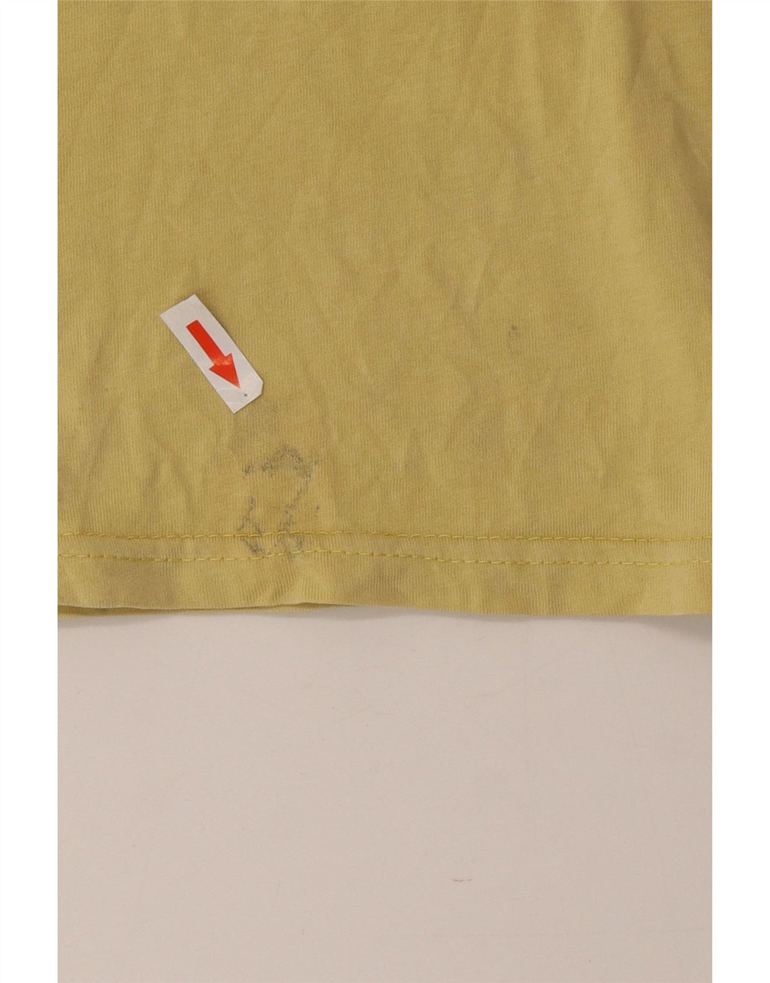 Volcom Herre Grafisk T-Shirt Top Medium Gul Bomuld