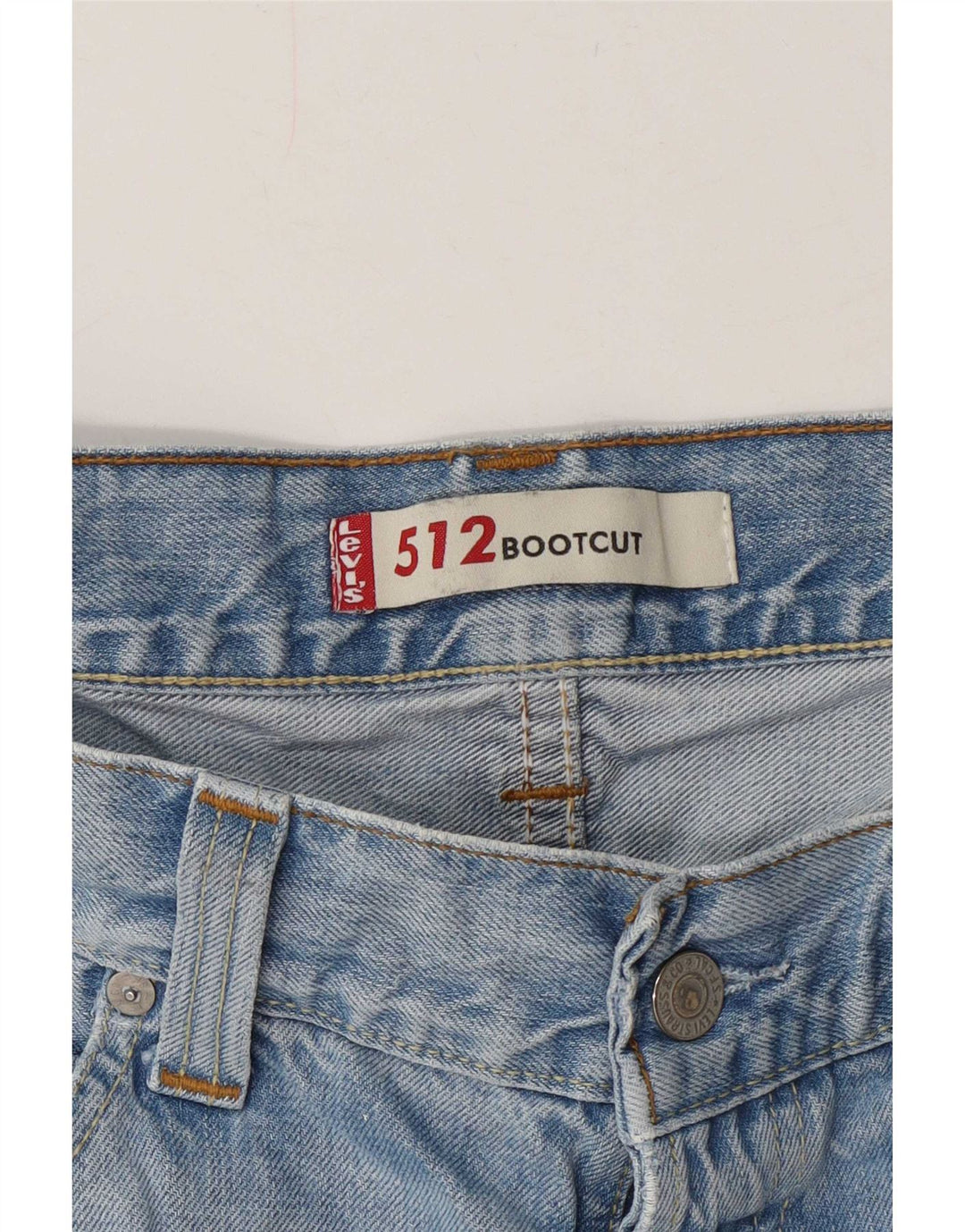 Levi's Herre 512 Bootcut Jeans W36 L33 Blå