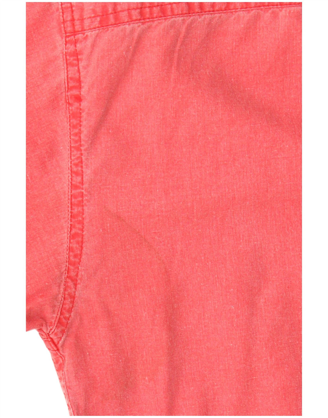 Vintage Herre Relaxed Fit skjorte Stor Pink Bomuld