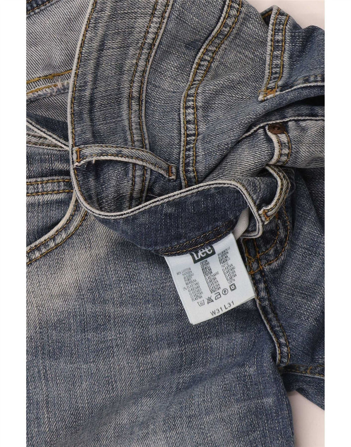 Lee Dame Bootcut Jeans W31 L31 Blå Bomuld