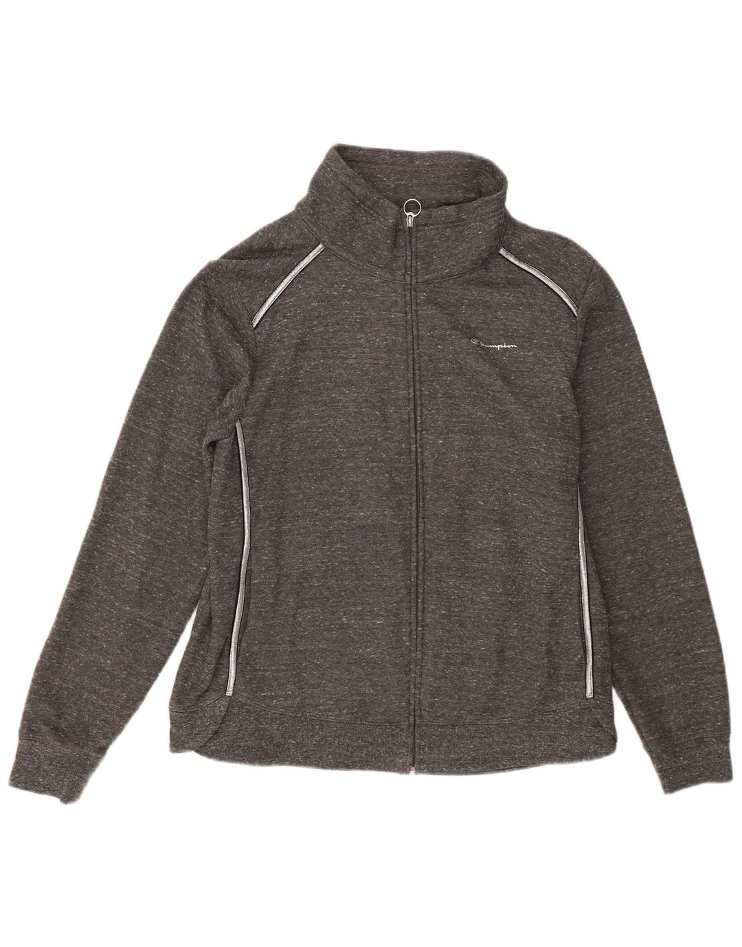 Champion Womens træningsdragt Topjakke UK 18 XL Grå Flecked