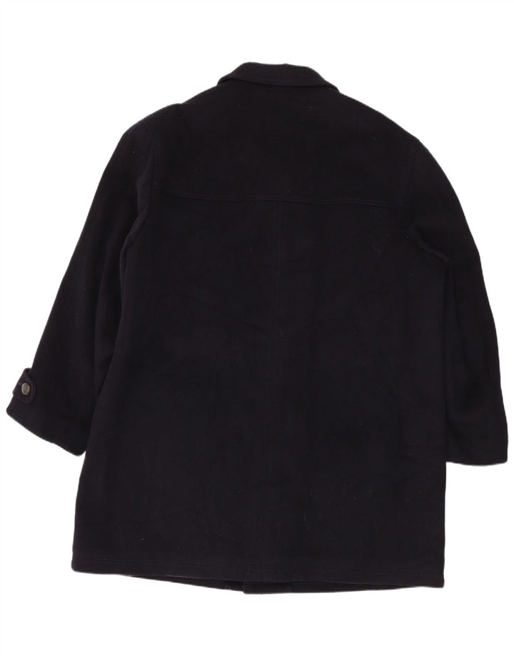 Rehbochloden Herre Overfrakke EU 58 4XL Marineblå Uld