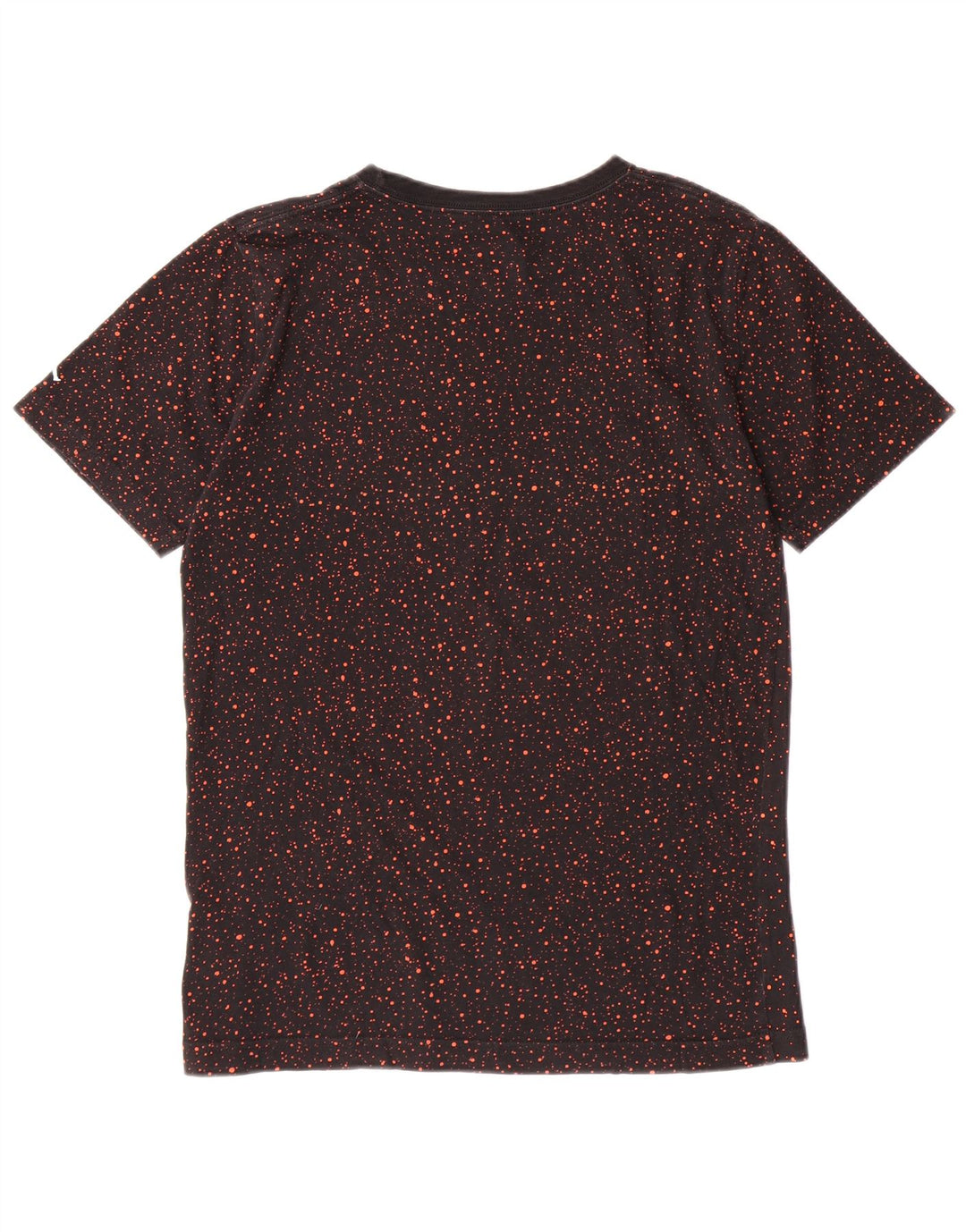 JORDAN drenge grafisk t-shirt top 13-14 år XL sort plettet bomuld