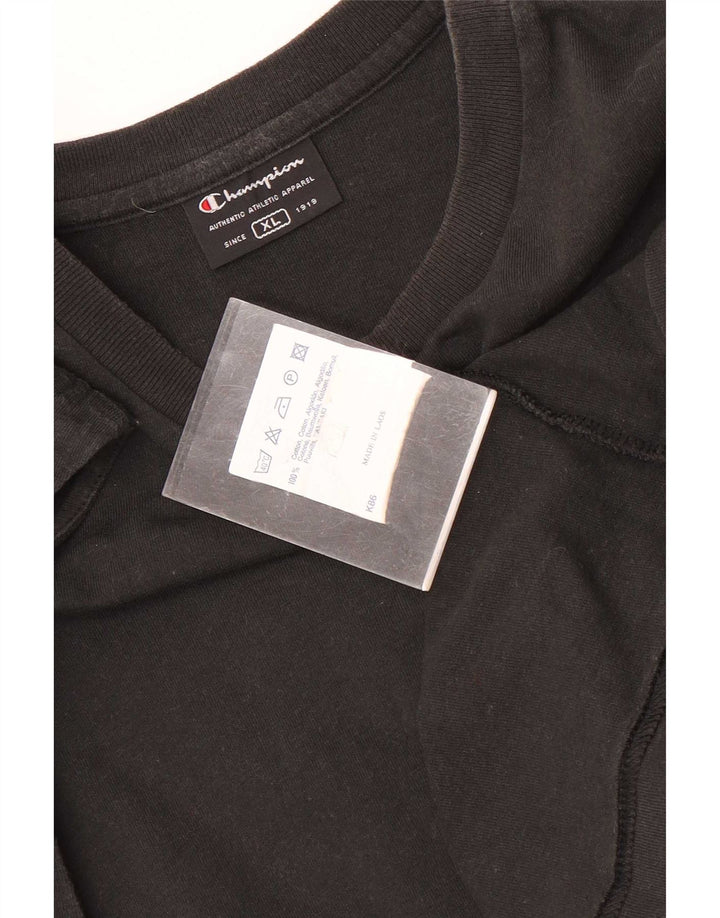 Champion Herrevest Top XL Sort Bomuld
