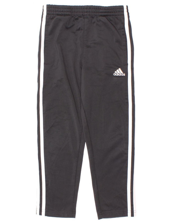 Adidas Drenge Træningsdragt Bukser 5-6 År Sort Polyester