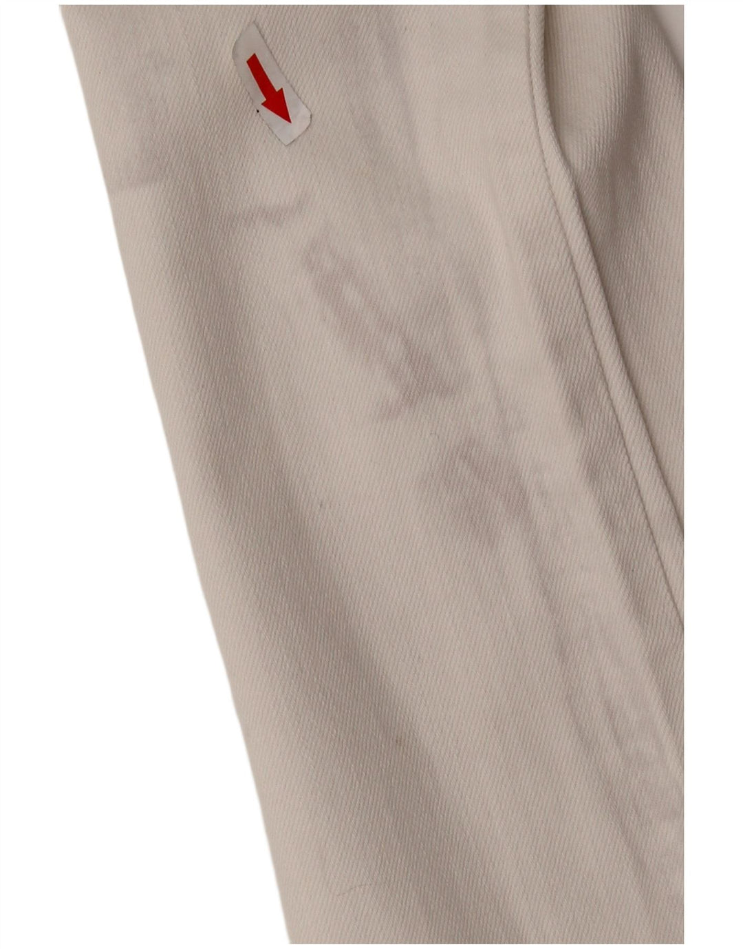 DIESEL Dame Liv Slim Straight Jeans W27 L24 Hvid Bomuld