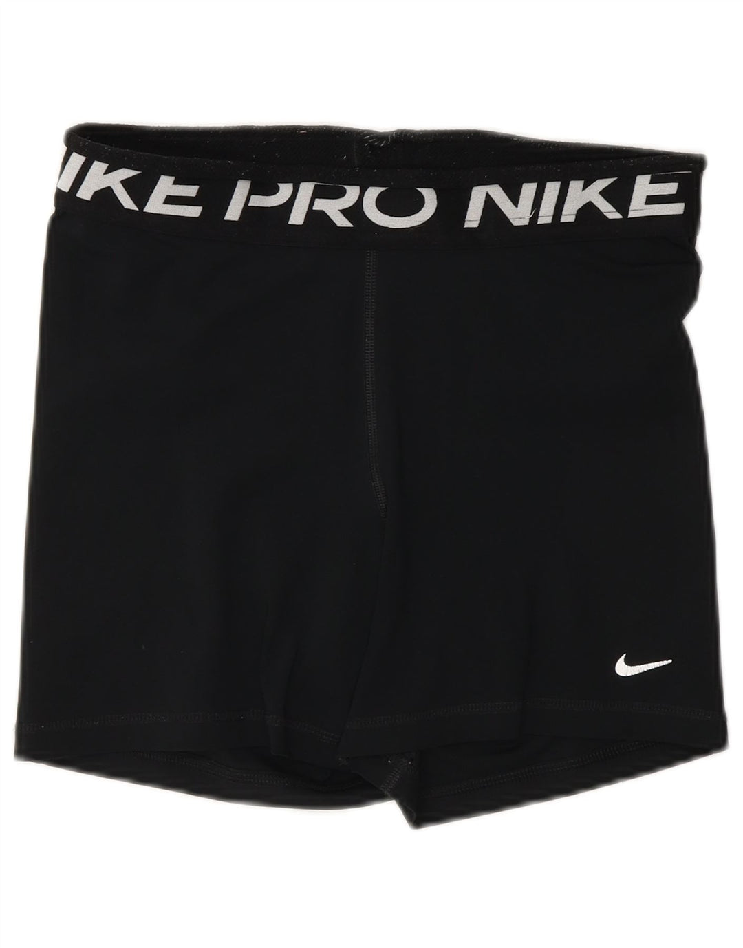 NIKE Dri Fit grafiske sportsshorts til kvinder mellem sort