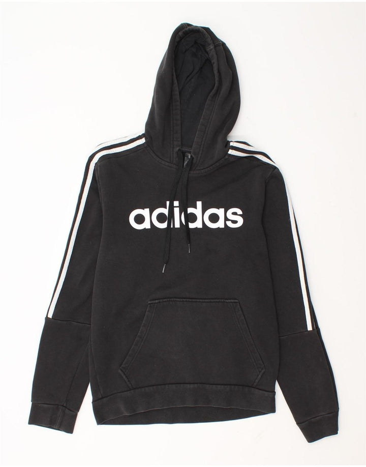 Adidas Grafisk hættetrøje til mænd mellem sort bomuld