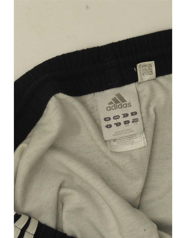 Adidas Sportshorts til mænd, store sorte polyester