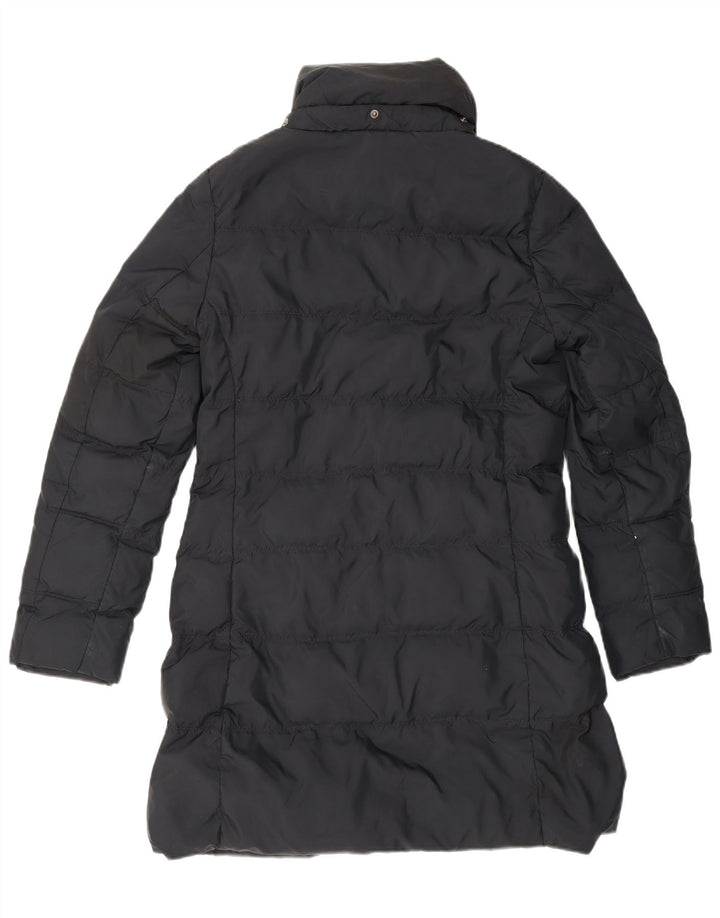 Tommy Hilfiger Dame Polstret Frakke UK 14 Medium Navy Blue Polyester