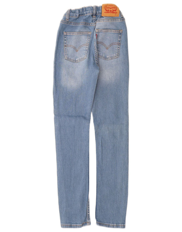 Levi's Girls Super Skinny Jeans 11-12 år W24 L28 Blå Bomuld