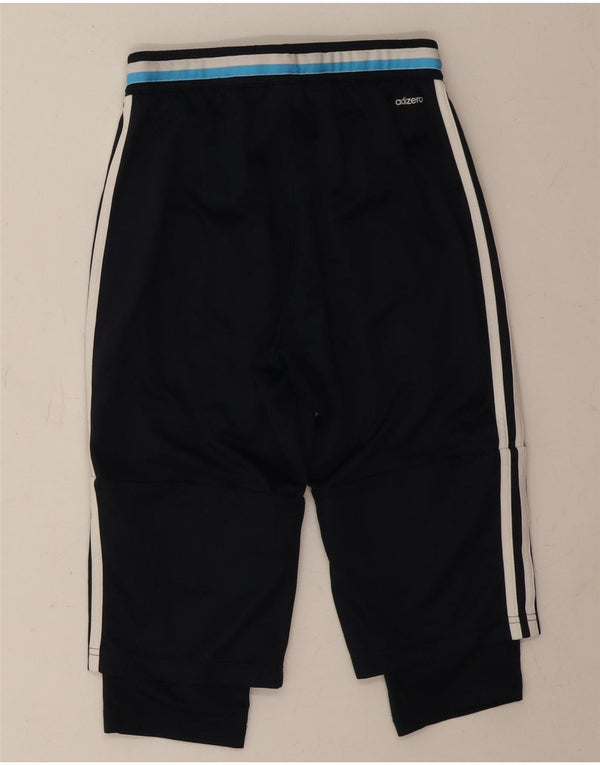 Adidas Graphic Bermuda Sportsshorts til kvinder UK 4 XS Navy Blue Polyester