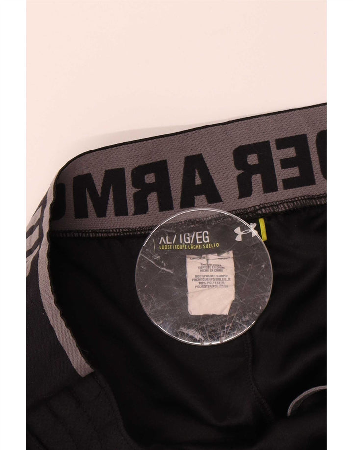 Under Armour Herre grafiske træningsdragt bukser XL sort polyester
